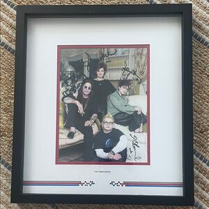 OZZY OSBOURNE SIGNED - Black Framed Family Portrait